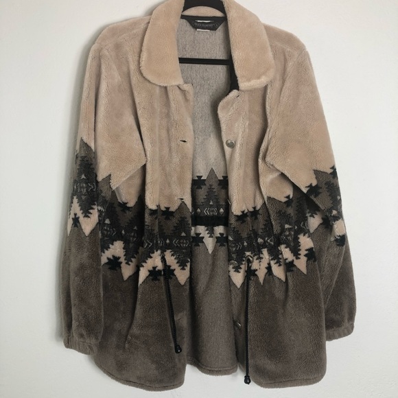 VINTAGE Black Diamond Soft n Cozy Mountain Jacket - Picture 3 of 7